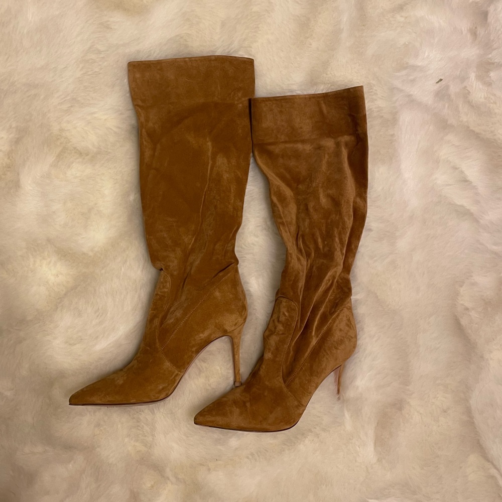 Gianvito Rossi Suede Boots - Picture 6 of 7